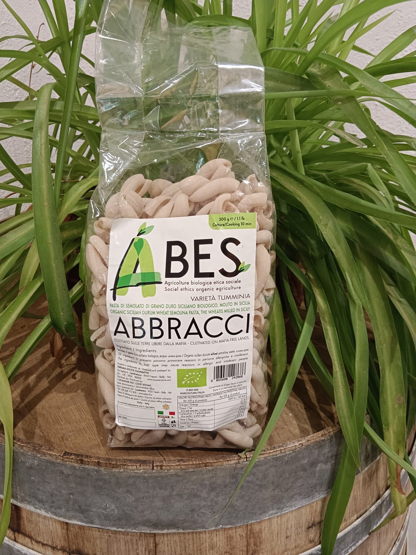 PASTA ABBRACCI VARIETA' TUMMINIA - 500 GR